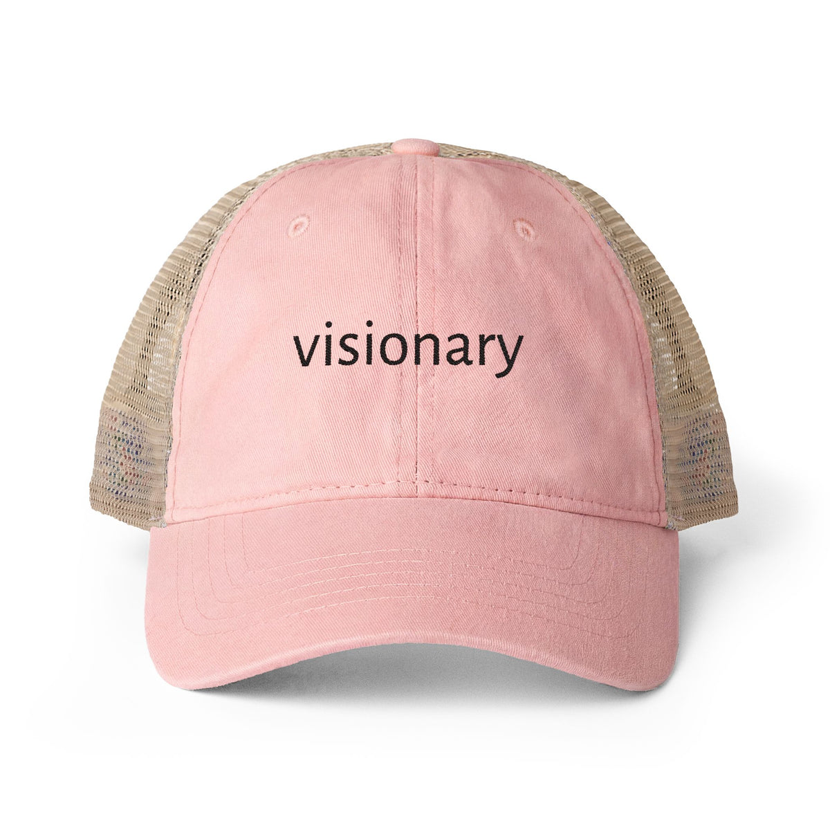 Women's Washed Mesh-Back Cap