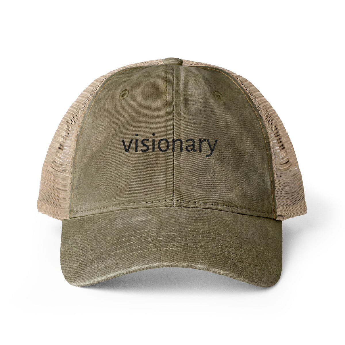 Women's Washed Mesh-Back Cap
