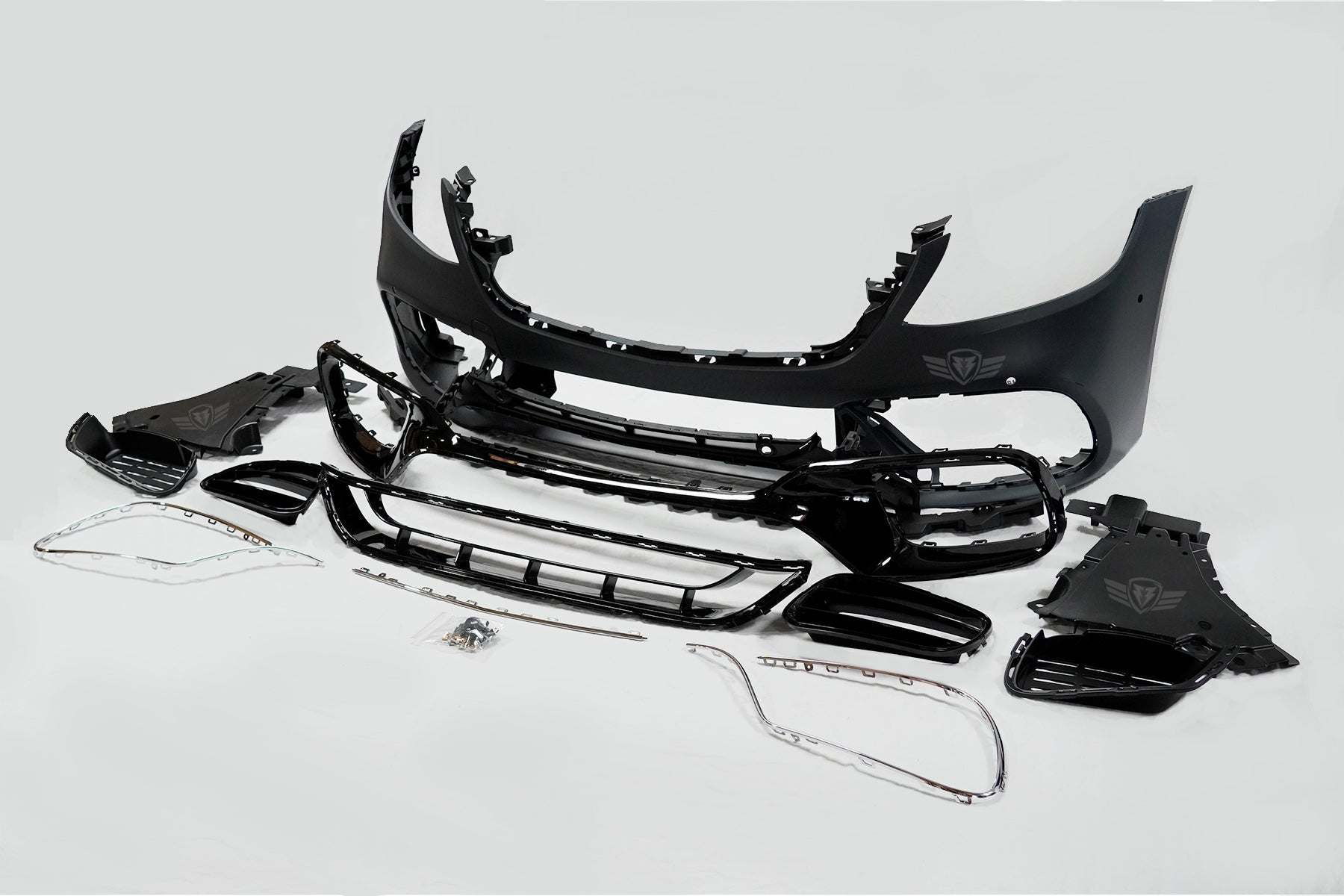 2018-2020 Mercedes Benz (W222) Facelift S-Class to S63 AMG Style Front Bumper Conversion Kit - Prop and Piston