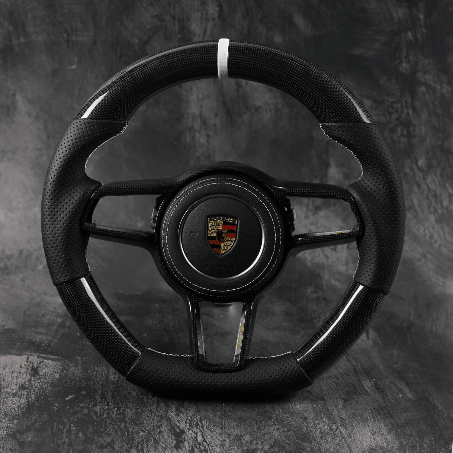 2014 - 2020 Porsche 911 (991.2) / GT3/GT3RS(991) / 718 Boxster/Cayman (982) / Cayenne (958.2) / Panamera (971) / Macan(95B) | Custom Steering Wheel by Exclusive Steering - Prop and Piston