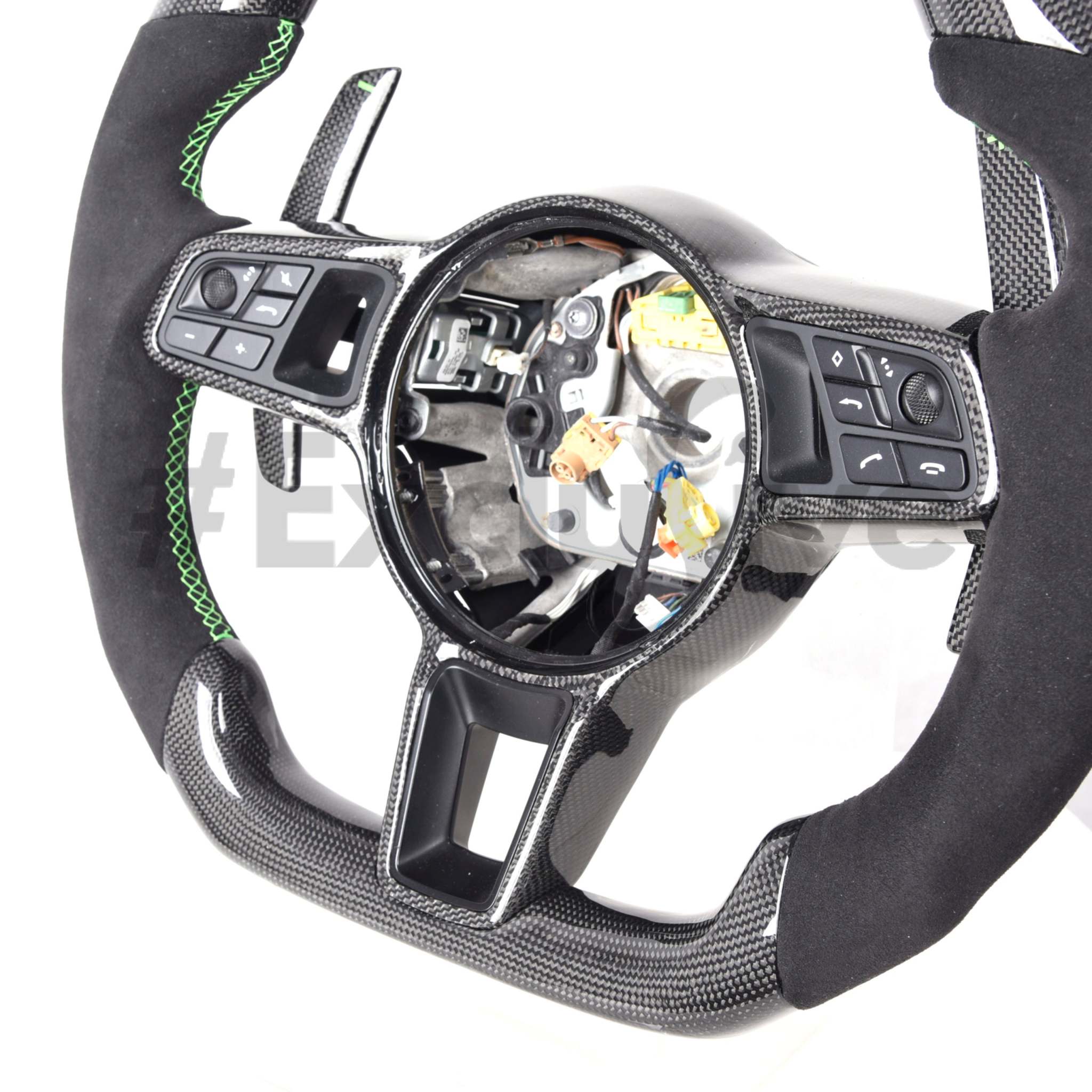 2014 - 2020 Porsche 911 (991.2) / GT3/GT3RS(991) / 718 Boxster/Cayman (982) / Cayenne (958.2) / Panamera (971) / Macan(95B) | Custom Steering Wheel by Exclusive Steering - Prop and Piston