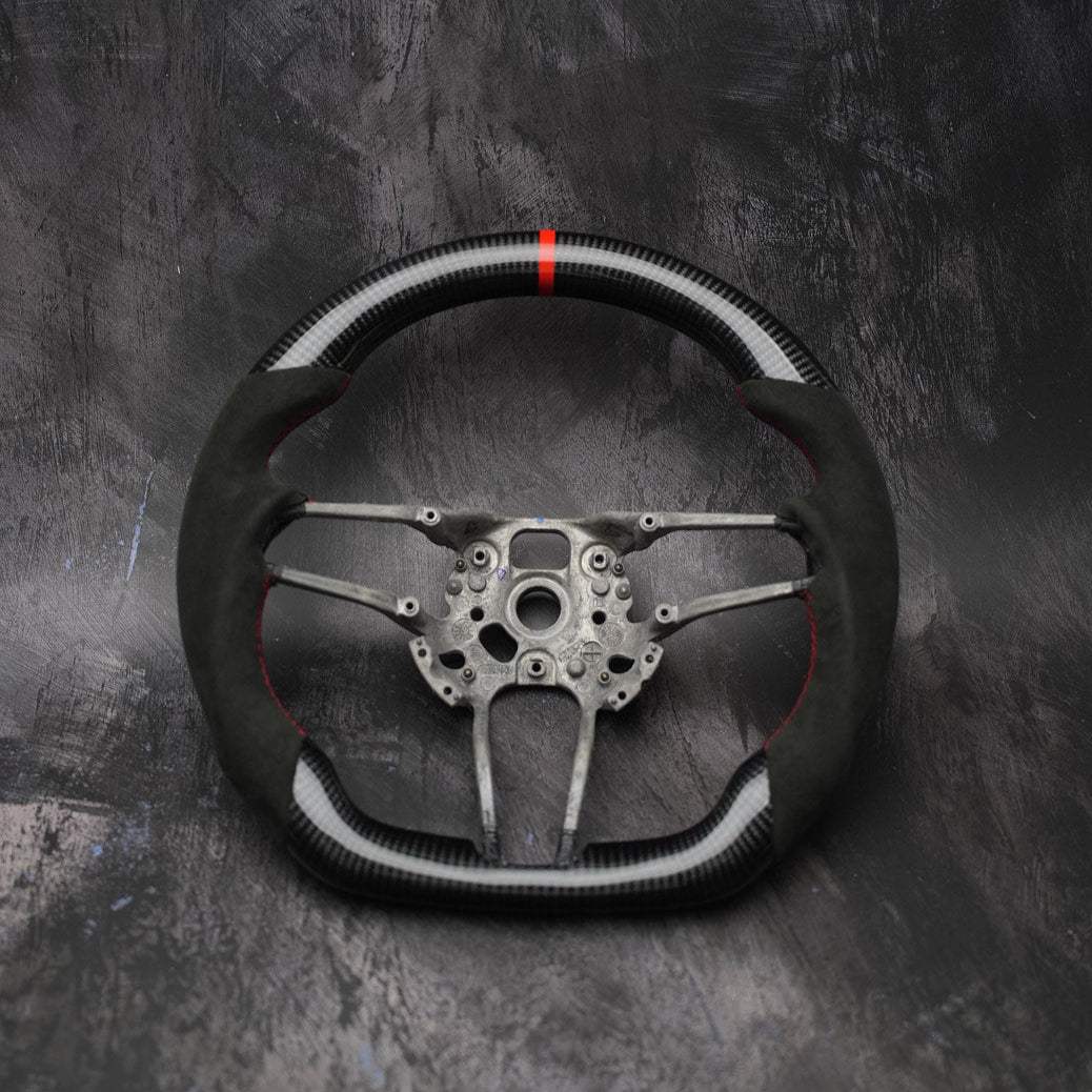 2014 - 2020 Porsche 911 (991.2) / GT3/GT3RS(991) / 718 Boxster/Cayman (982) / Cayenne (958.2) / Panamera (971) / Macan(95B) | Custom Steering Wheel by Exclusive Steering - Prop and Piston