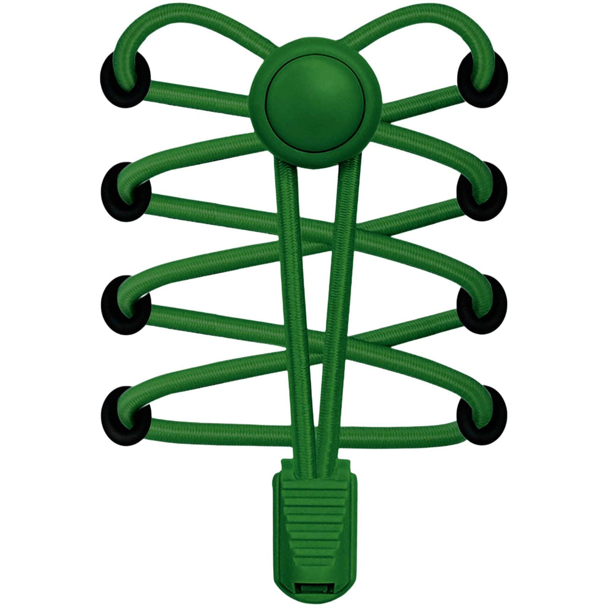 Round Locks Elastic versatile elastic cut-to-fit laces with round design and matching accessories for various shoe types