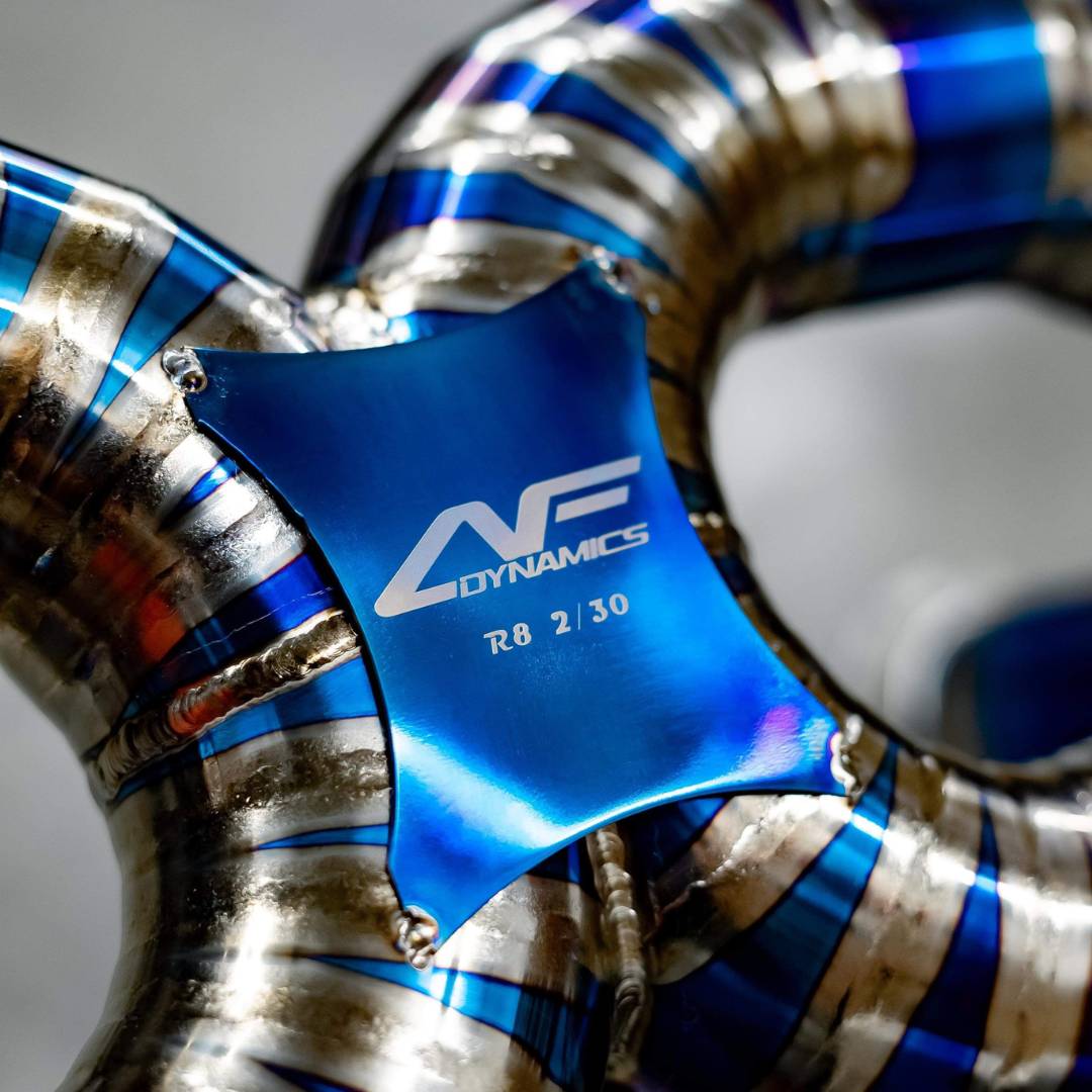 2017-2023 Audi R8 Titanium AFD F1 Exhaust System - Prop and Piston