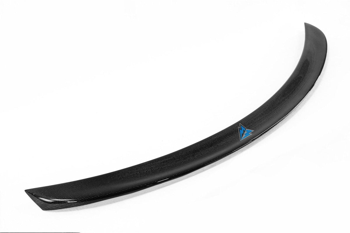 FYBR Tesla Model S TK Genuine Carbon Fiber Trunk Spoiler - Prop and Piston