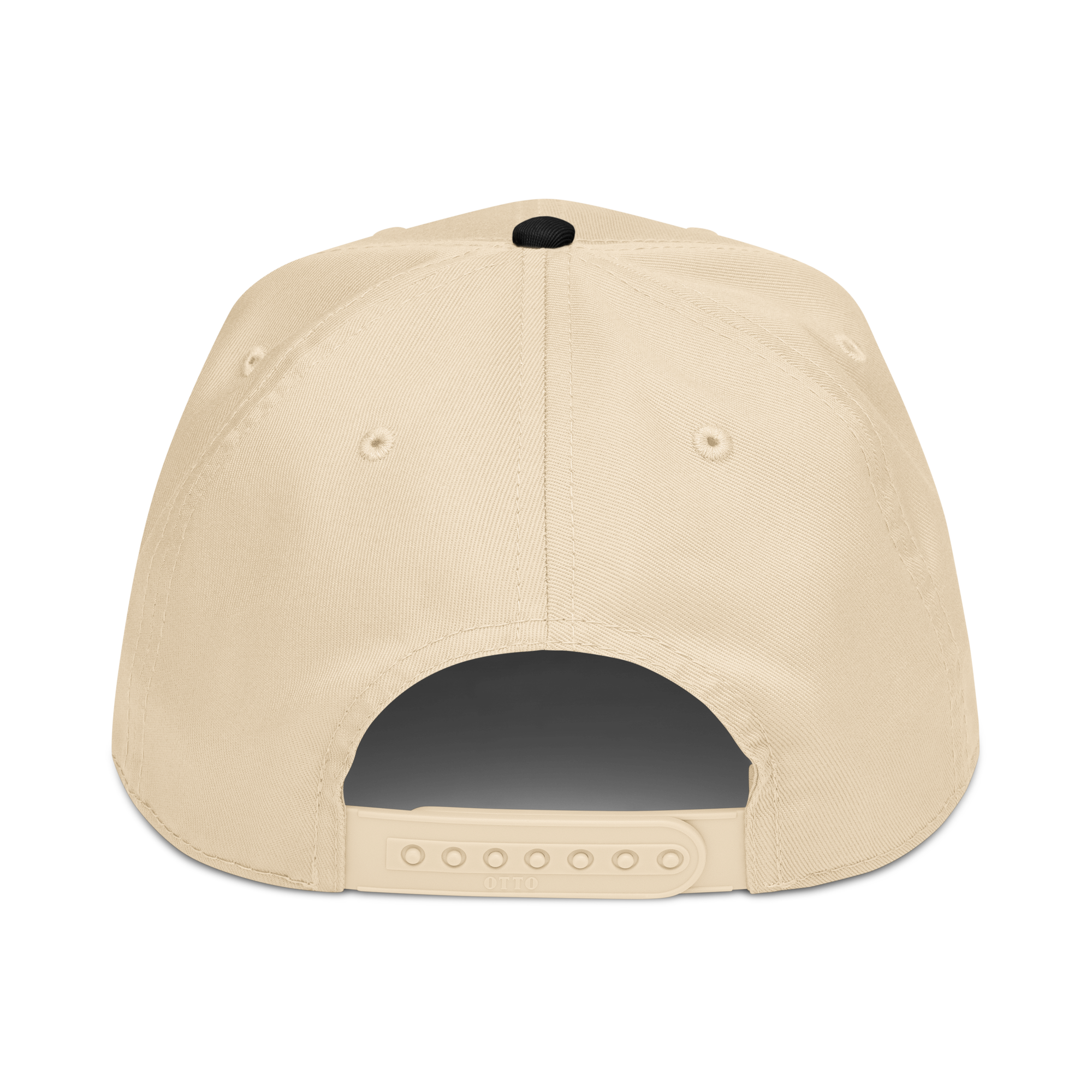 Back view of the Rocket Scientist Aviation Hat showcasing the adjustable snap closure and clean design.