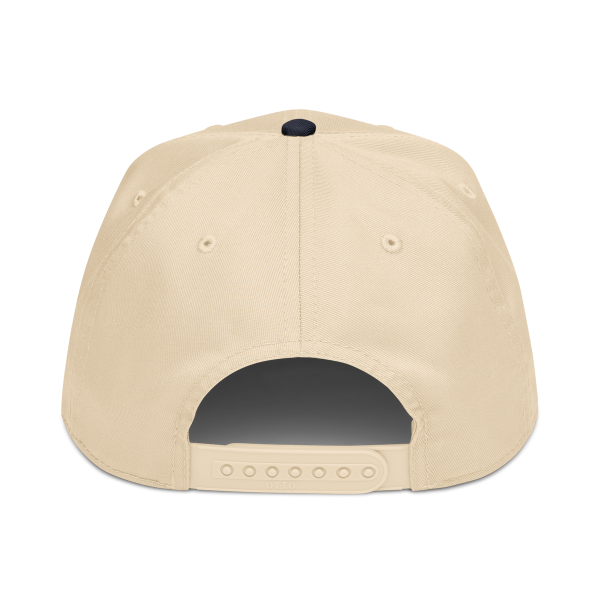 Back view of the Rocket Scientist Aviation Hat showcasing adjustable snap closure and clean design.