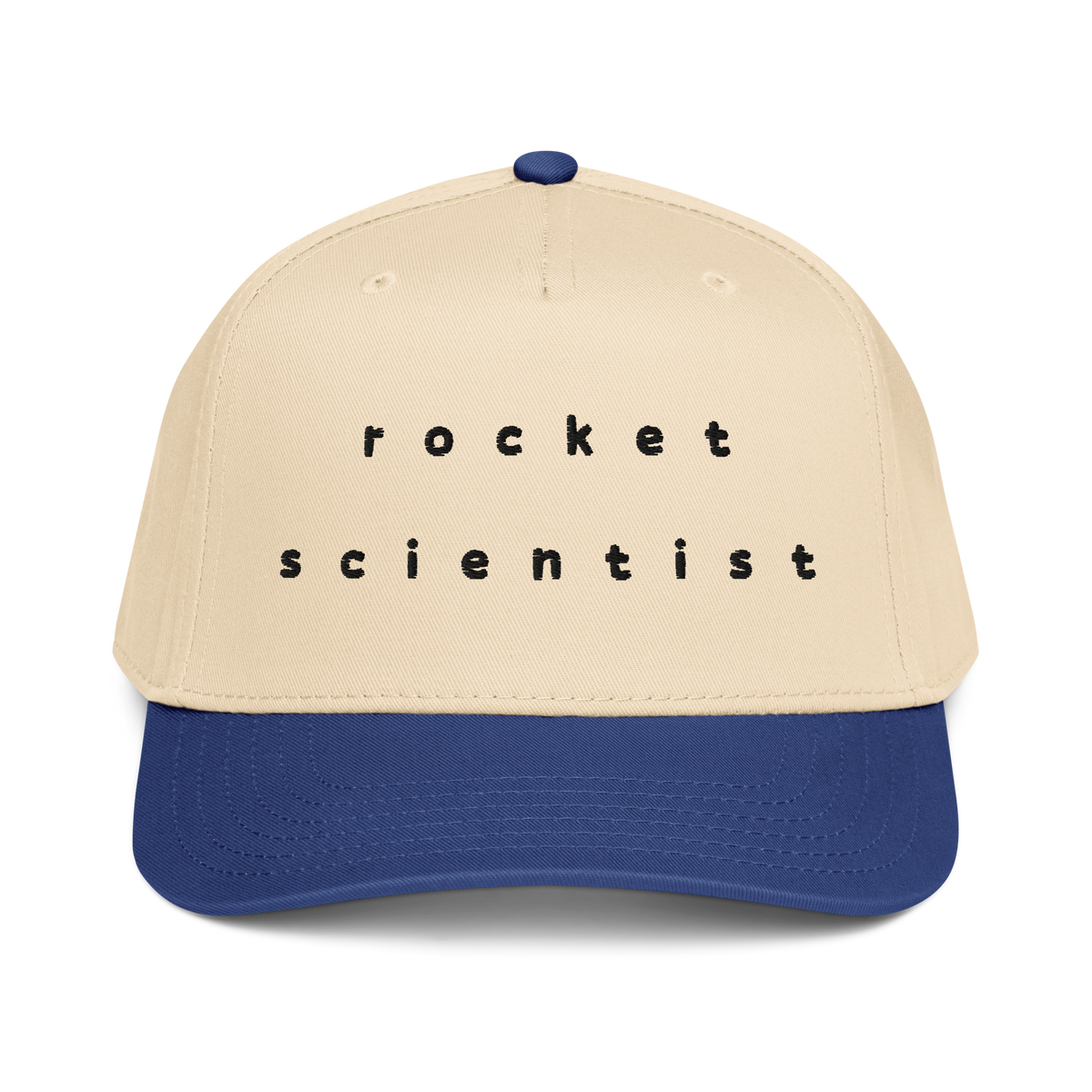 Rocket Scientist Aviation Hat featuring a clean structured design and adjustable snap closure.