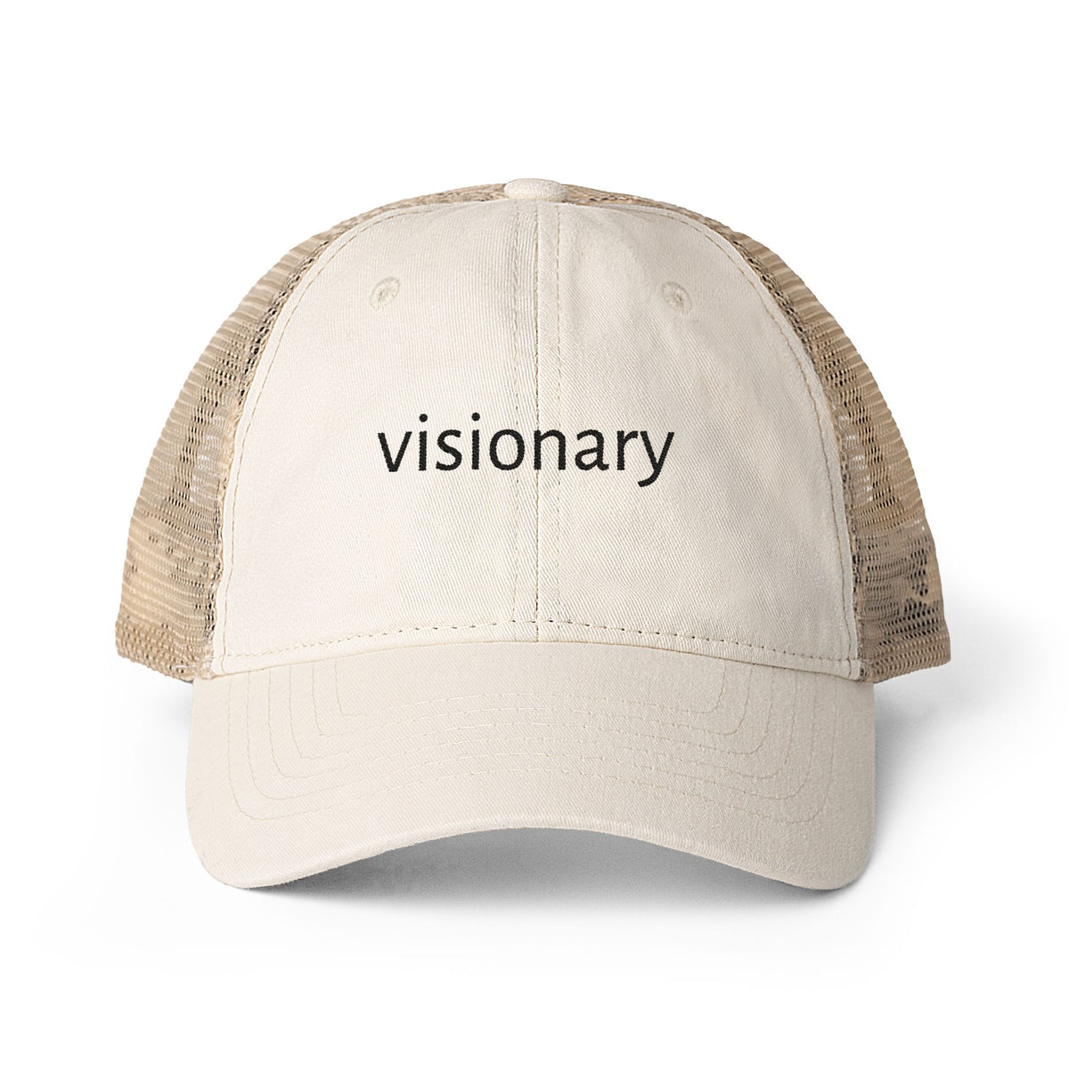 Women's Washed Mesh-Back Cap