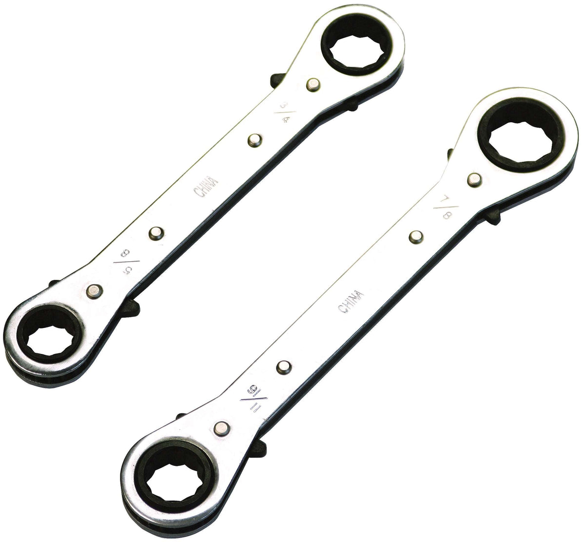 5 Piece SAE Ratcheting Wrench Set - DT1212