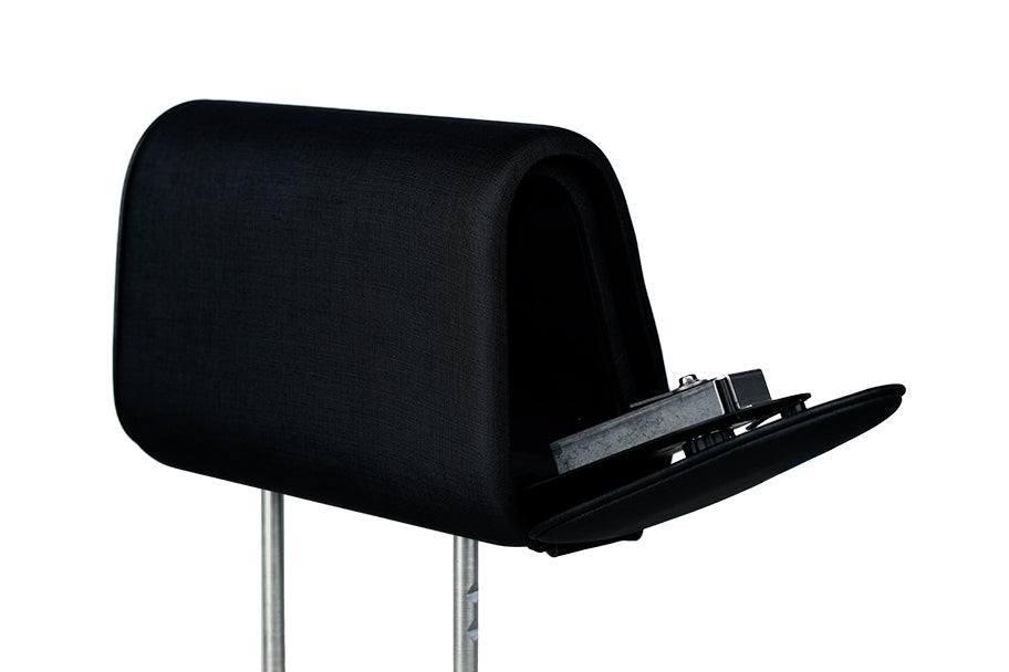 The Vulcan Headrest Safe bundle for trucks and SUVs with biometric lock and steel construction