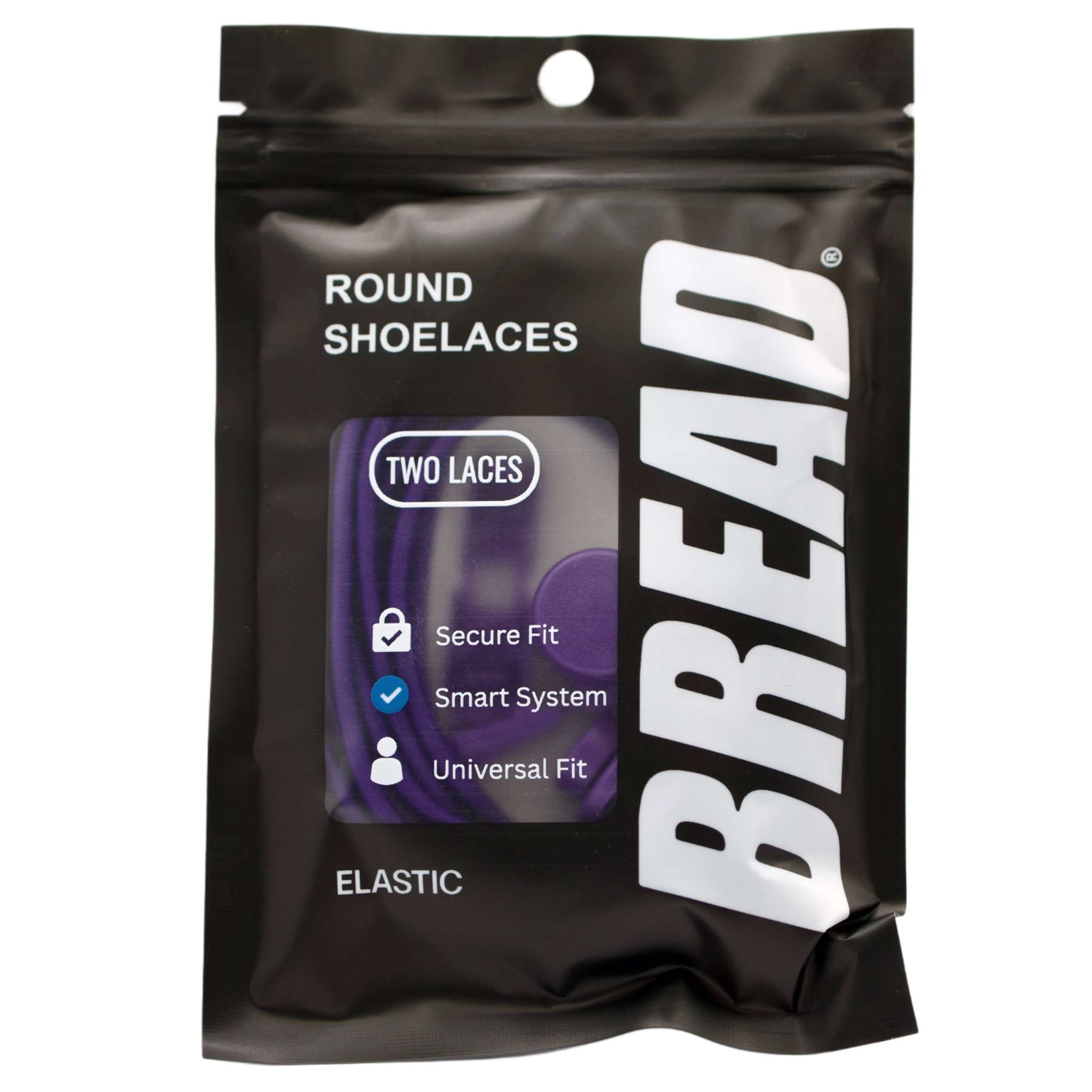 Round Locks Elastic adjustable elastic shoe laces with matching accessories and versatile fit