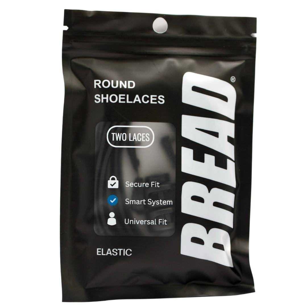 Round Locks Elastic flexible cut-to-fit shoelaces with matching accessories