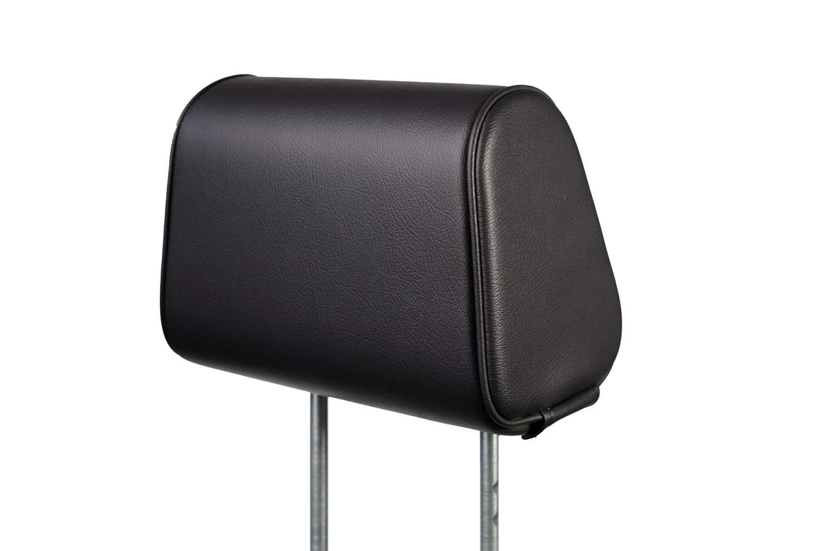 The Vulcan Headrest Safe steel firearm lock with biometric keypad for trucks and SUVs
