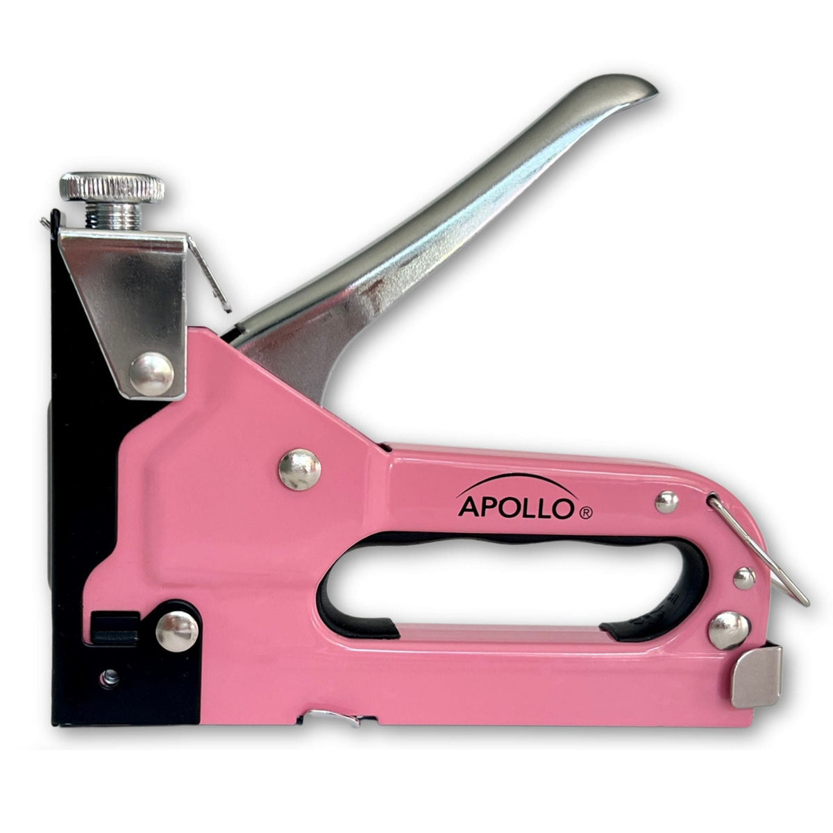 Pink Stapler with Power Adjustment Knob and 3000 Staples assortment-- DT5020P - Prop and Piston