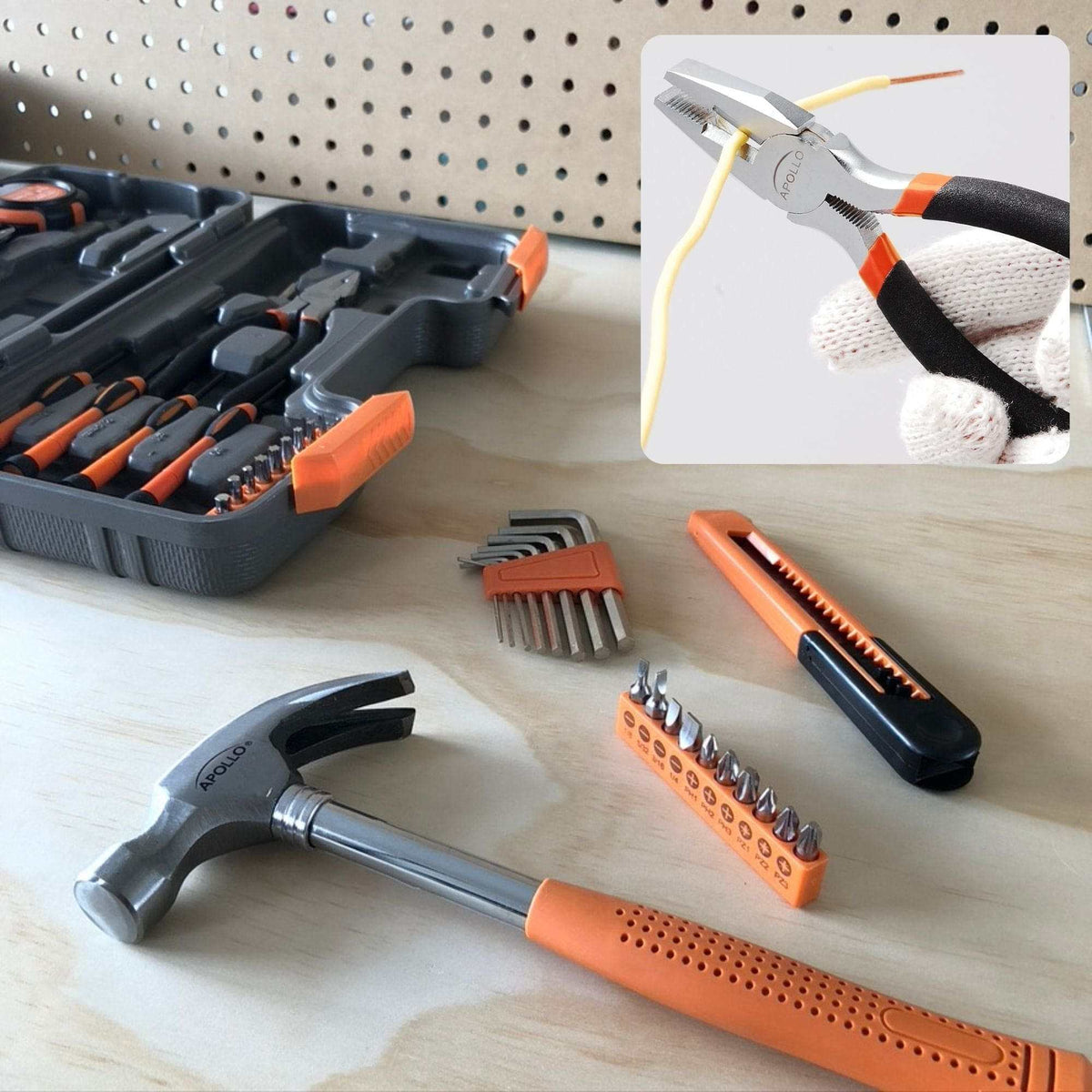 39 Piece General Tool Kit - DT9706OR - Prop and Piston