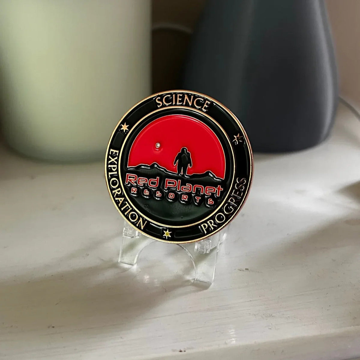 The RPR / MECO Challenge Coin - Prop and Piston