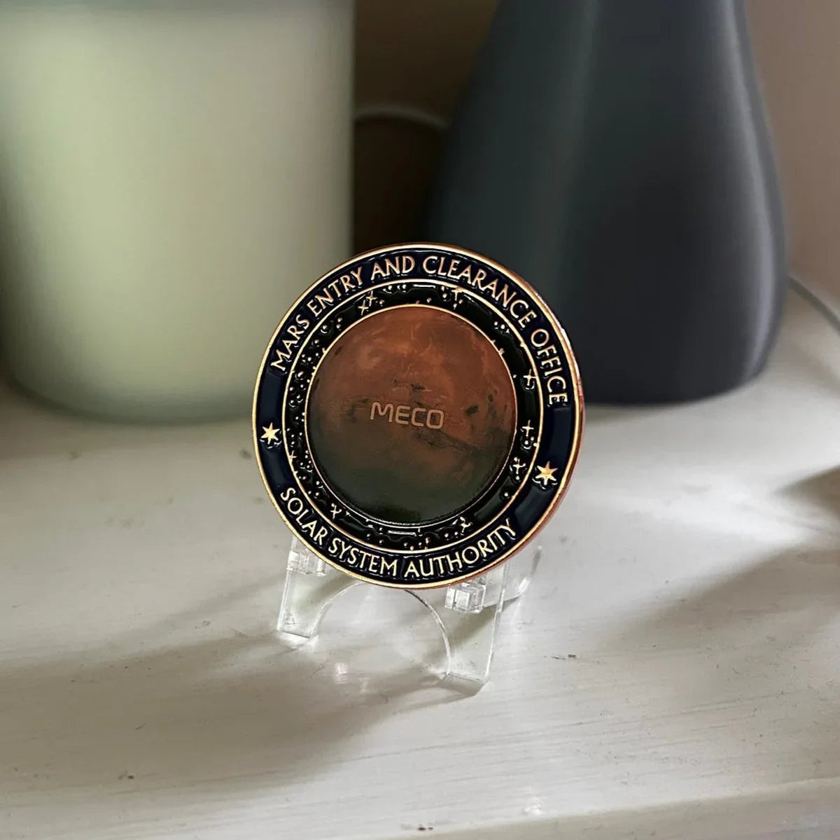 The RPR / MECO Challenge Coin - Prop and Piston