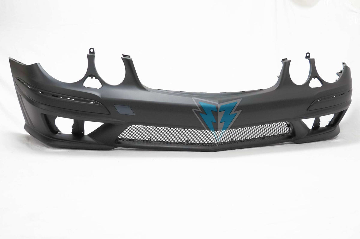 2007-2009 Mercedes Benz (W211) Facelift E Class to E63 AMG Style Front Bumper Conversion Kit - Prop and Piston