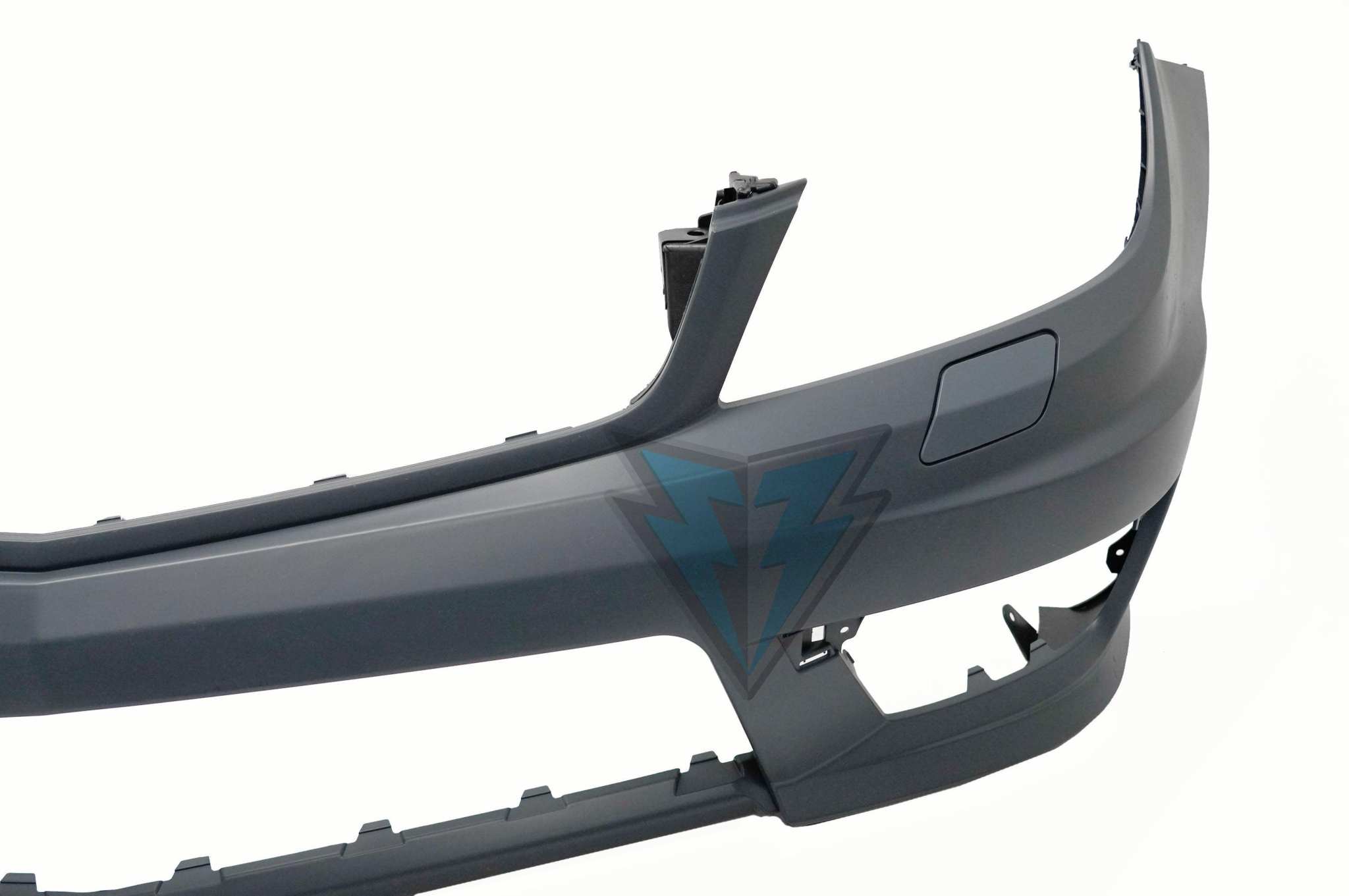 2012-2014 Mercedes Benz W204 facelift C63 AMG style front bumper conversion kit on C-Class sedan