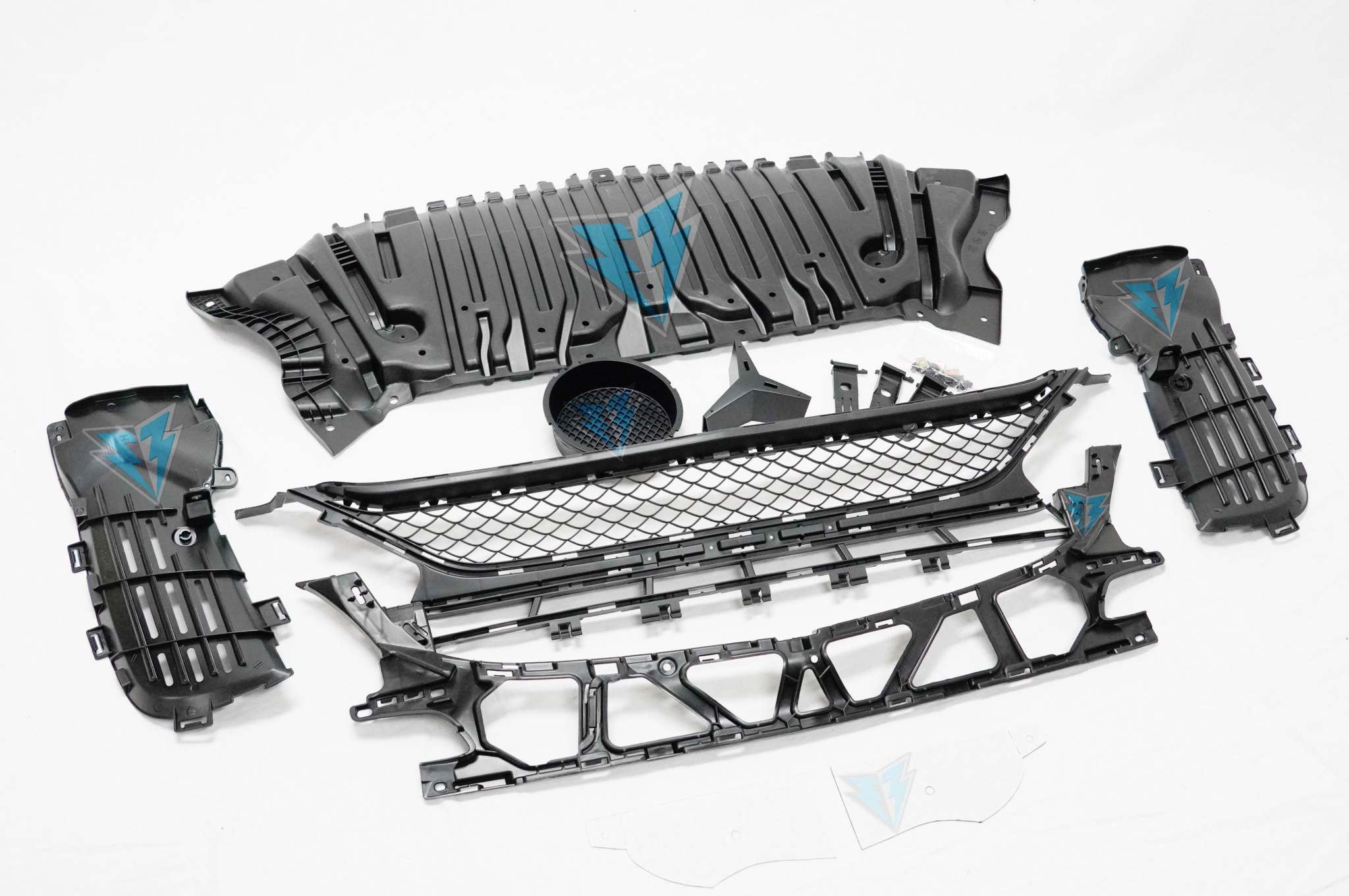 2014-2016 Mercedes Benz (W212) Facelift E63 AMG Style Front Bumper Conversion Kit - Prop and Piston