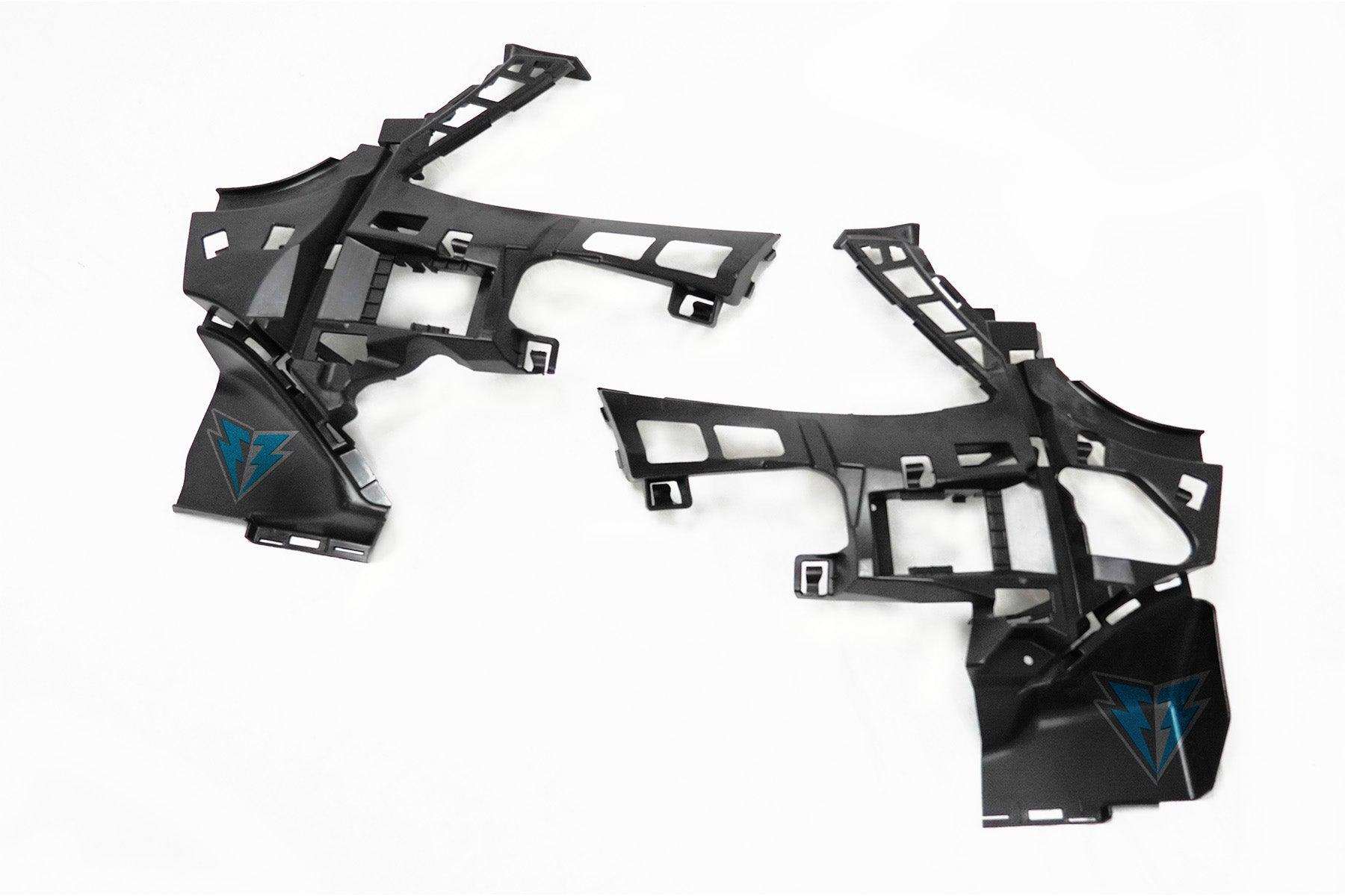 2014-2017 Mercedes Benz (W222) Pre-Facelift S-Class to S63 / S65 AMG Style Front Bumper Conversion Kit - Prop and Piston