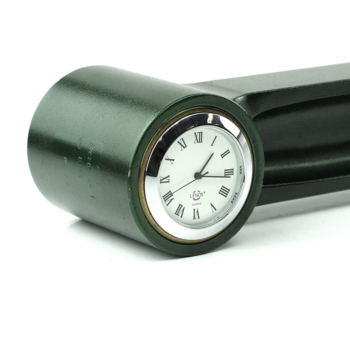 Pratt & Whitney 1950's R-1830 Twin Wasp DC-3 Wildcat B-24 Airplane Engine Link Arm Desk Clock - Prop and Piston