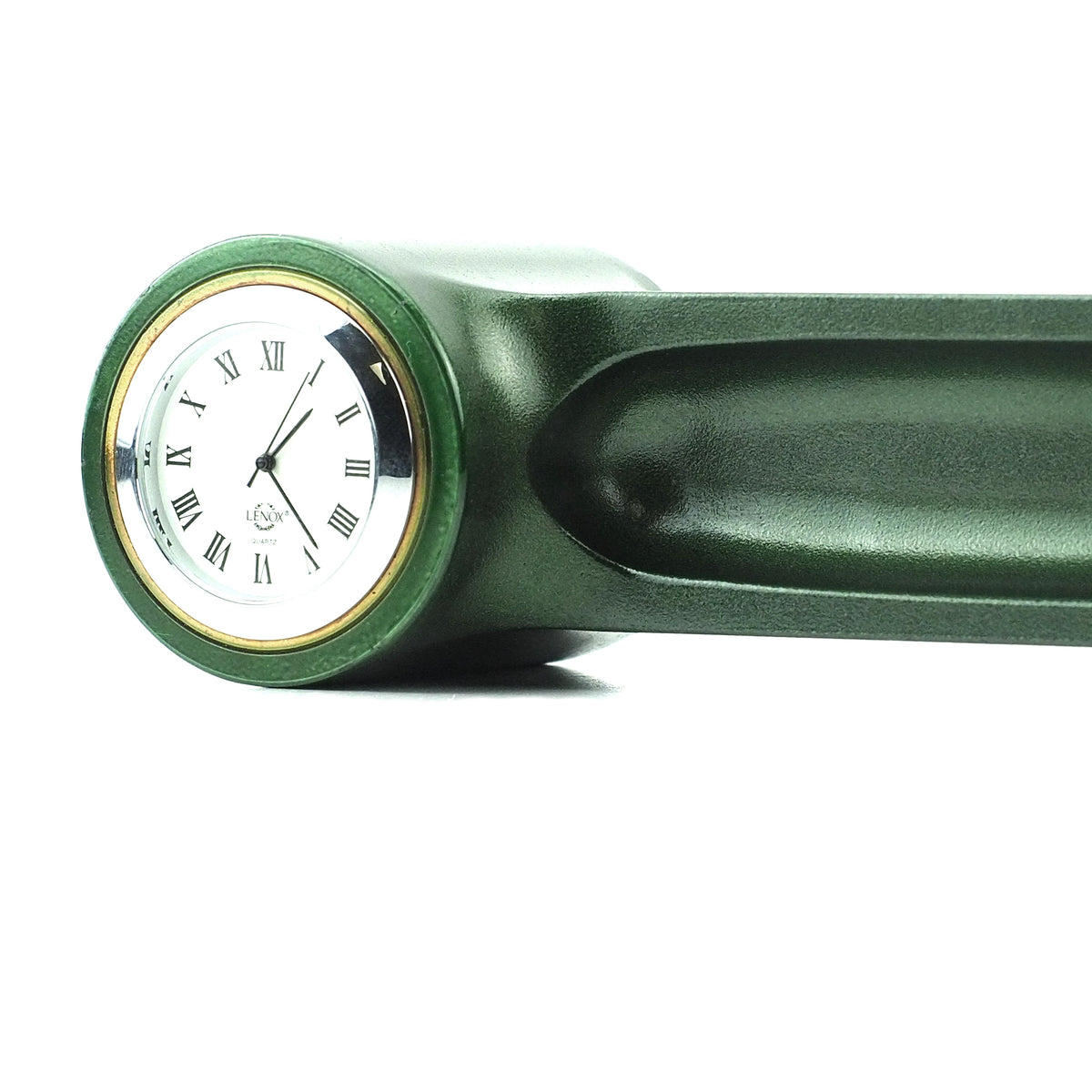Pratt & Whitney 1950's R-1830 Twin Wasp DC-3 Wildcat B-24 Airplane Engine Link Arm Desk Clock - Prop and Piston