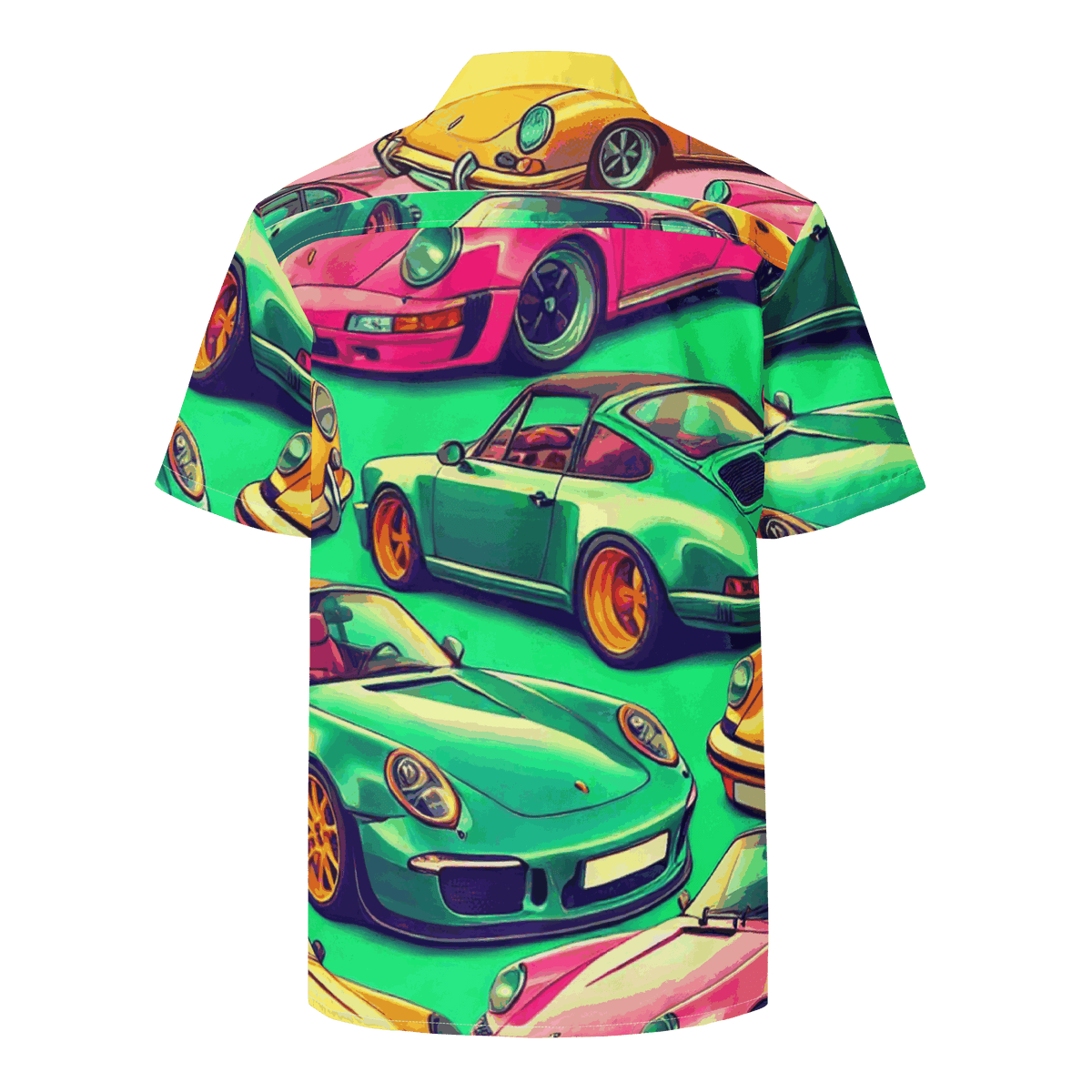 Lightweight moisture-wicking Button Up 4 summer shirt with oversized fit and UPF50+ protection