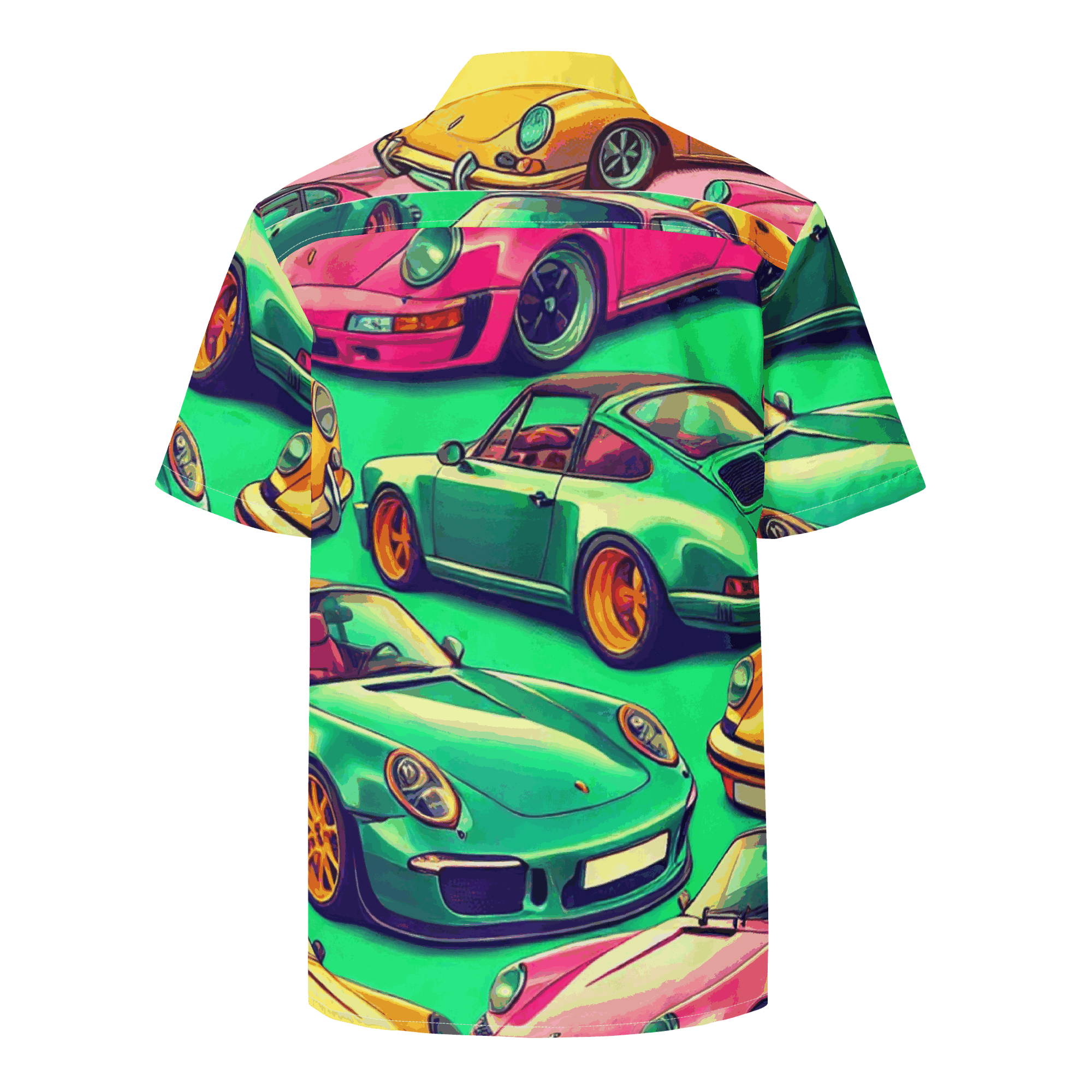 Lightweight moisture-wicking Button Up 4 summer shirt with oversized fit and UPF50+ protection