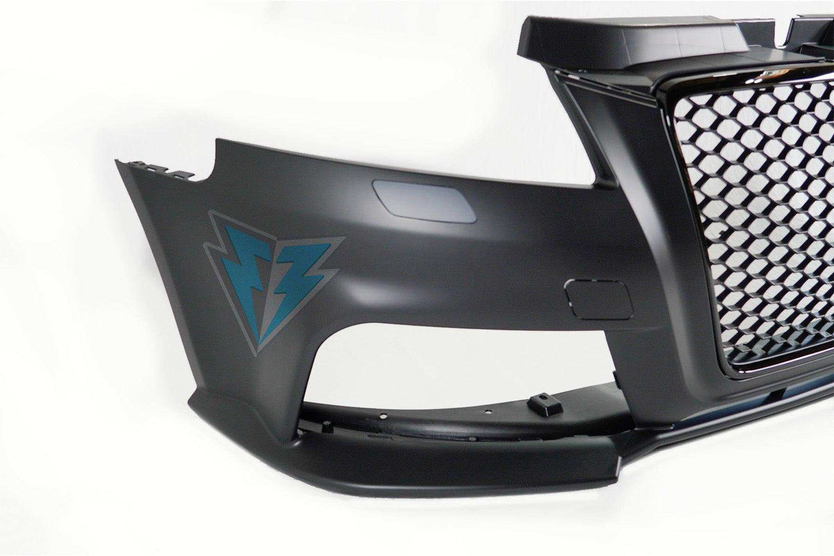 2009-2013 Audi A3 Facelift (Typ 8P) RS3 Style Front Bumper Conversion Kit - Prop and Piston
