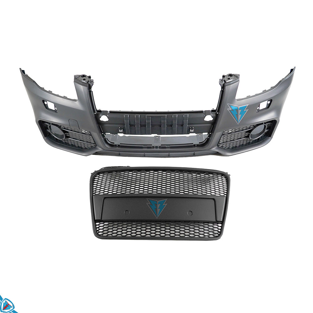 2005-2008 Audi A4 / S4 (B7) to RS4 Style Front Bumper Conversion Kit - Prop and Piston