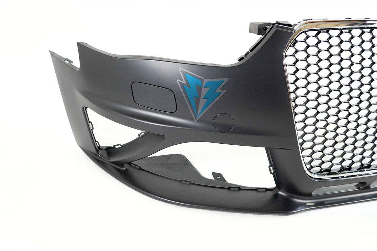 2013-2016 Audi A4 / S4 (B8.5) to RS4 Style Front Bumper Conversion Kit - Prop and Piston