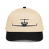 Aviation Hat Private Jet 5 panel cap - Prop and Piston
