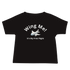 Black baby jersey short sleeve tee with "Wing Me! It&