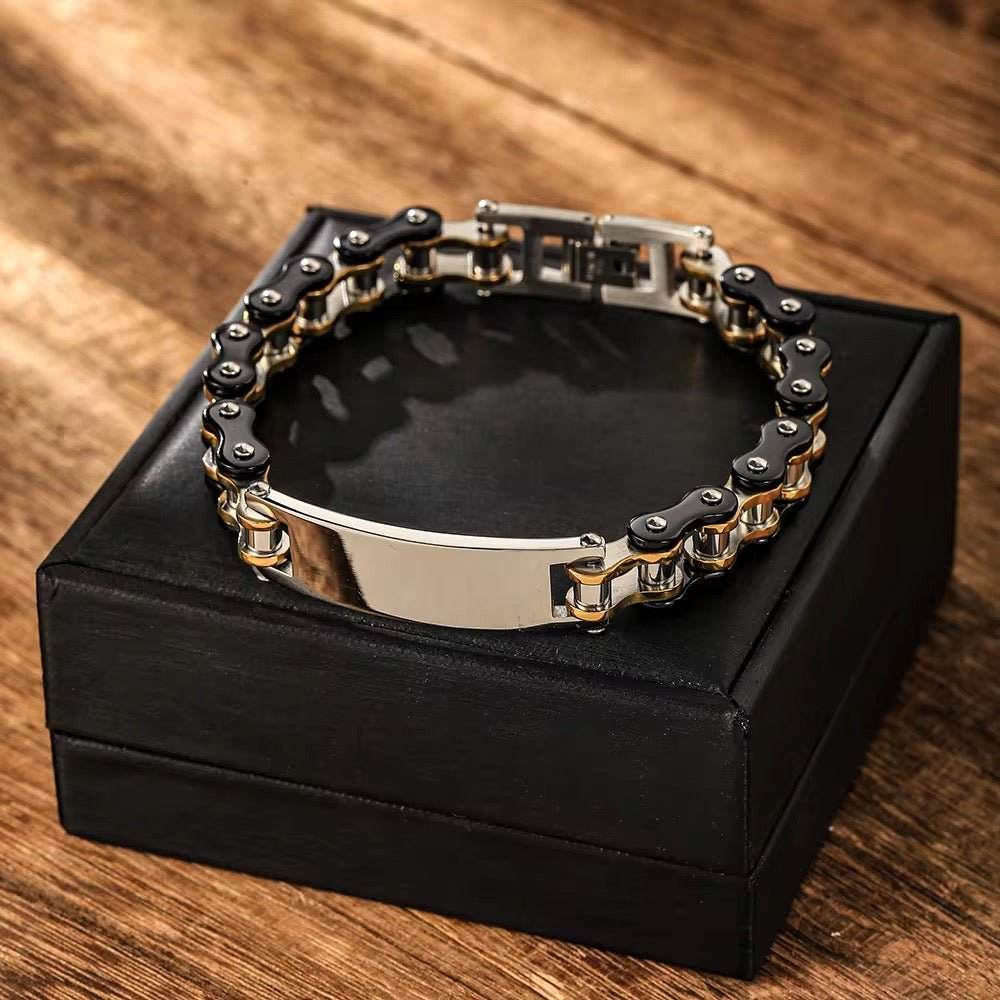 Bike Chain Bracelet - Prop and Piston