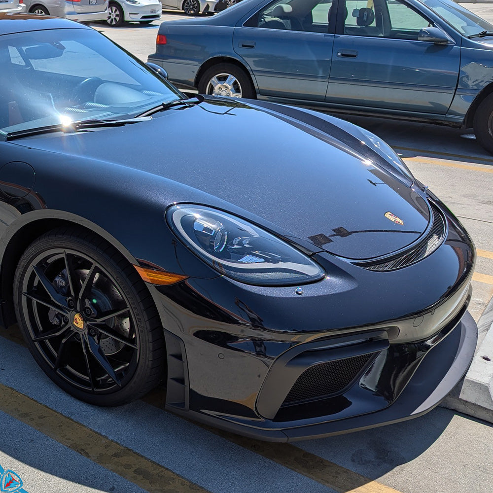 2017-2024 Porsche 718 Boxster & Cayman (982) to GT4 Style Front Bumper Conversion - Prop and Piston