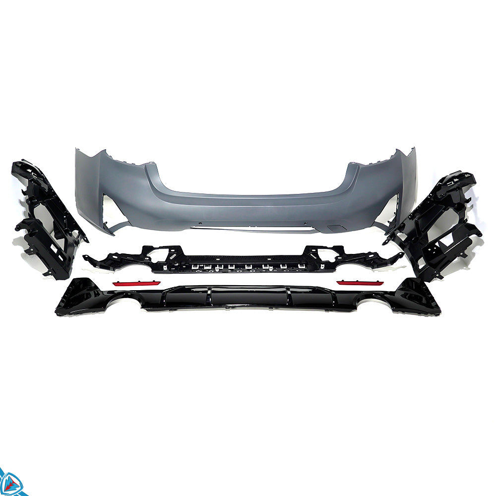 2023-2025 BMW LCI 3 Series (G20) M Sport Style Rear Bumper Conversion Kit - Prop and Piston