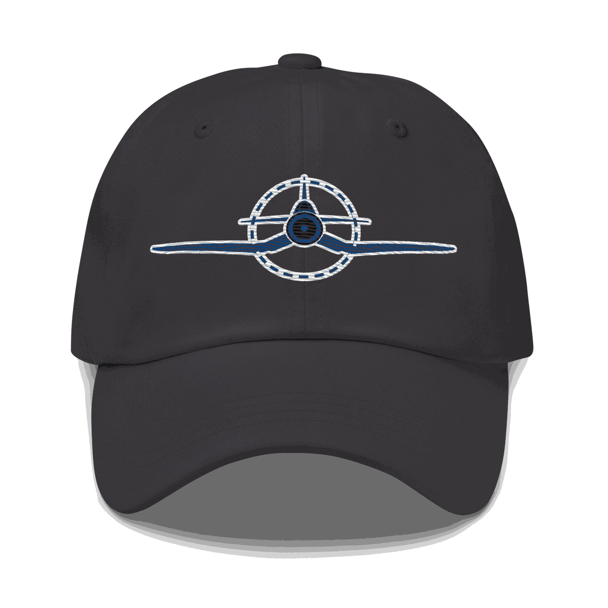 Embroidered f4u cap WWII Corsair pilot dad hat adjustable strap