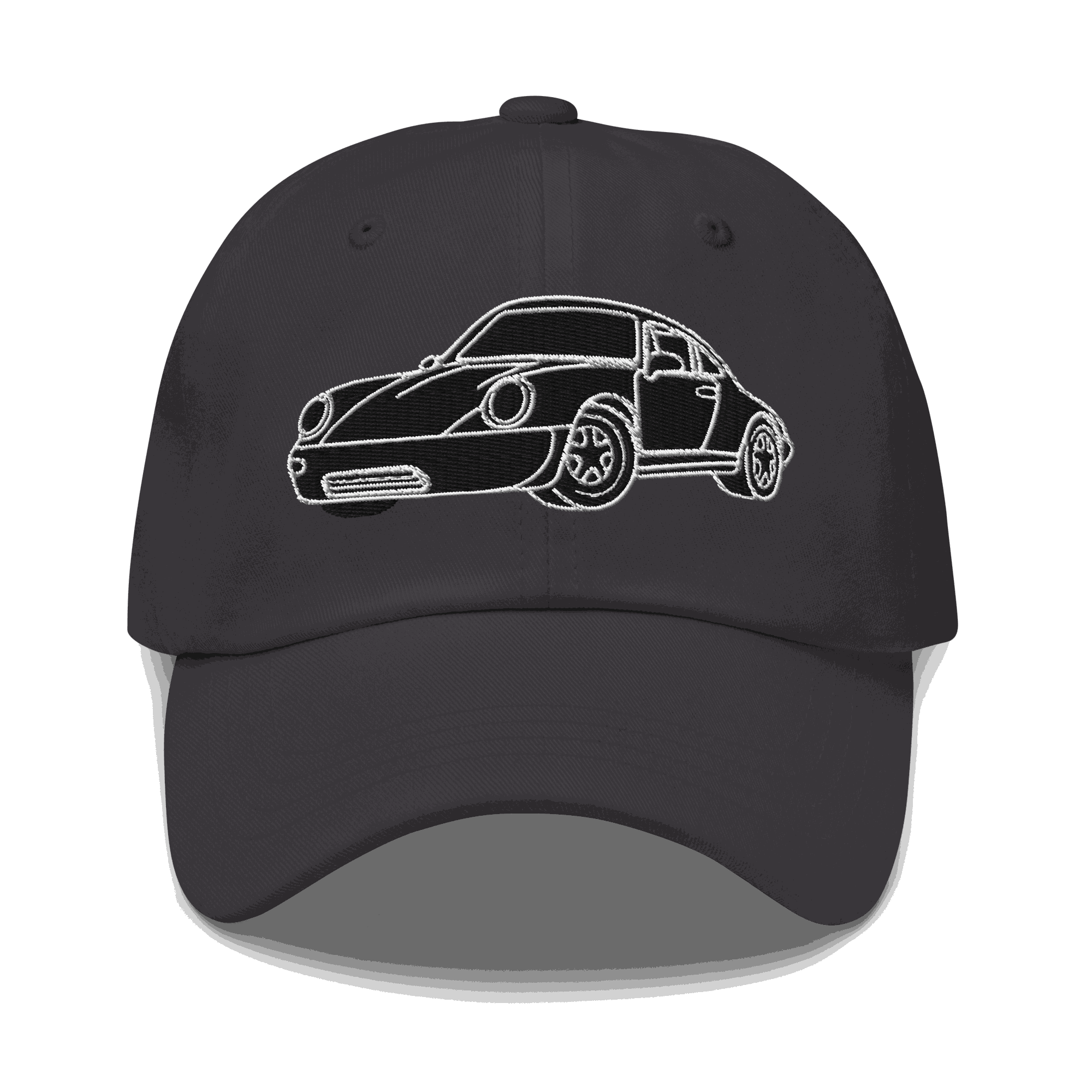 911 Black Racer Dad Hat heavyweight tee 911 Black