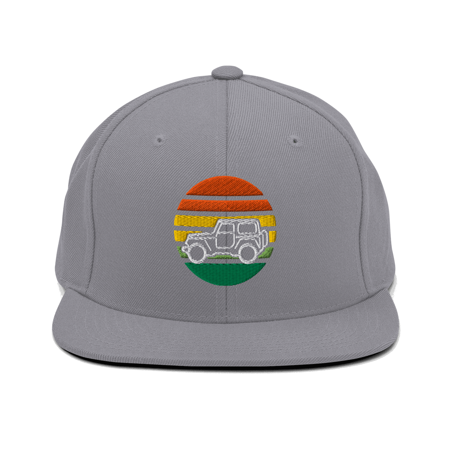 Automotive Hat 4 x 4 Embroidered Retro Snapback