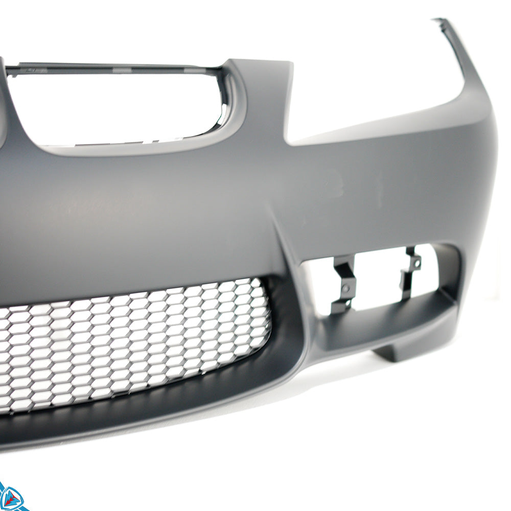 2006-2008 BMW 3 Series Pre-LCI (E90/E91) M3 Style Polypropylene Front Bumper Conversion Kit | E3Tuning