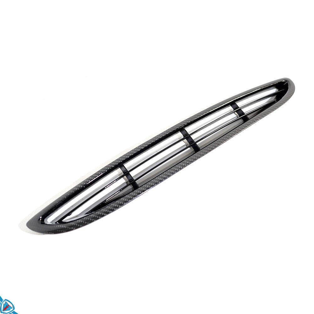 Genuine Carbon Fiber Replacement Hood Vent for F2X F3X F8X BMW with GTS Style Aftermarket Hood