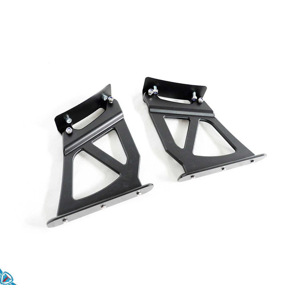2017-2025 Porsche 718 Boxster & Cayman (982) Dry Carbon Fiber GT4 Style Rear Wing | FYBR Aerodynamics