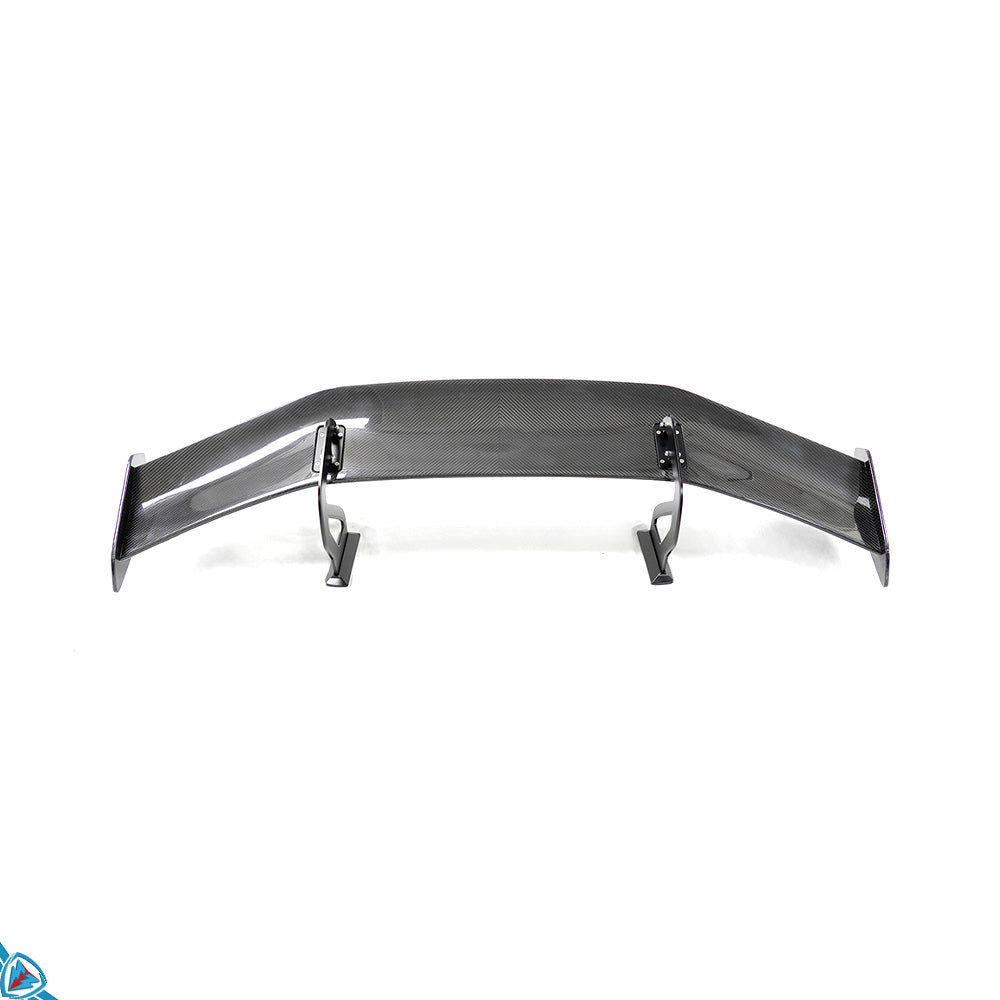 2017-2025 Porsche 718 Boxster & Cayman (982) Dry Carbon Fiber GT4 RS Style Swan Neck Wing