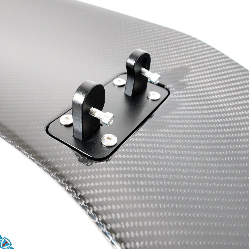 2017-2025 Porsche 718 Boxster & Cayman (982) Dry Carbon Fiber GT4 RS Style Swan Neck Wing