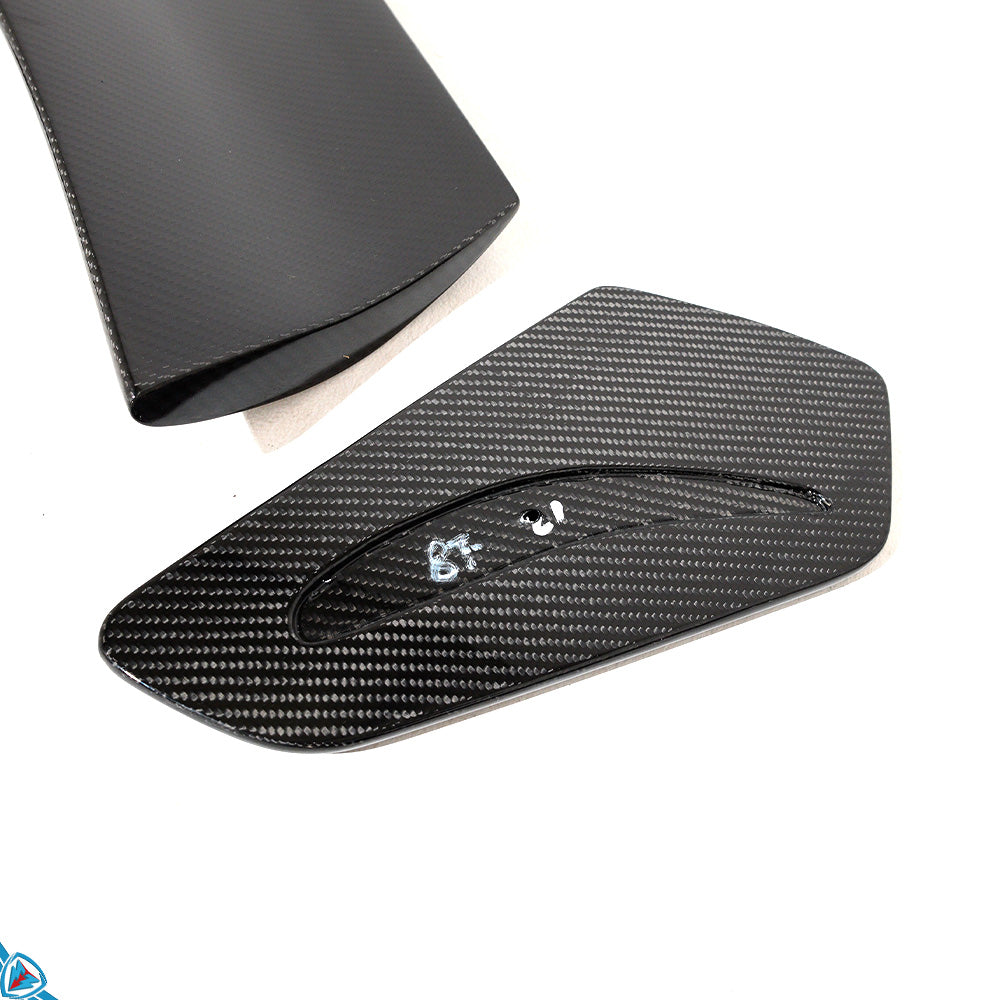 2017-2025 Porsche 718 Boxster & Cayman (982) Dry Carbon Fiber GT4 RS Style Swan Neck Wing