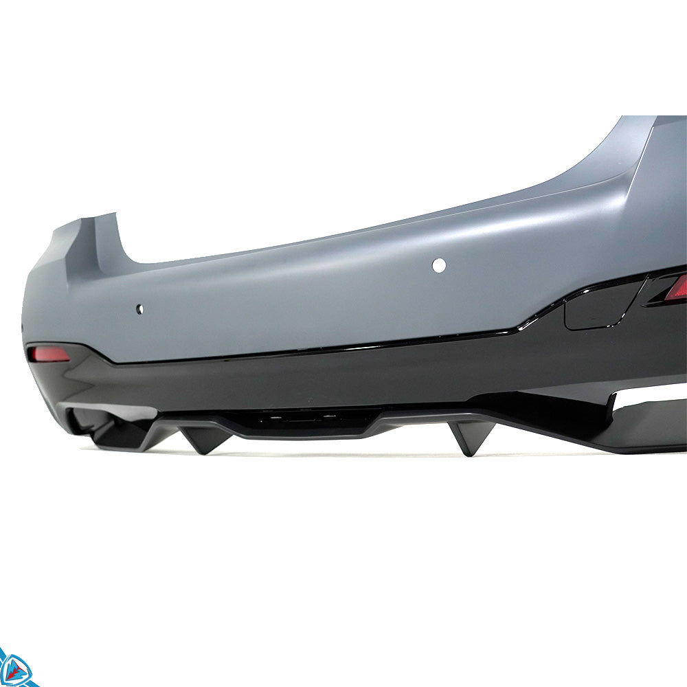 2021-2023 BMW 5 Series LCI (G30/G31) M Sport Style Polypropylene Rear Diffuser | E3Tuning