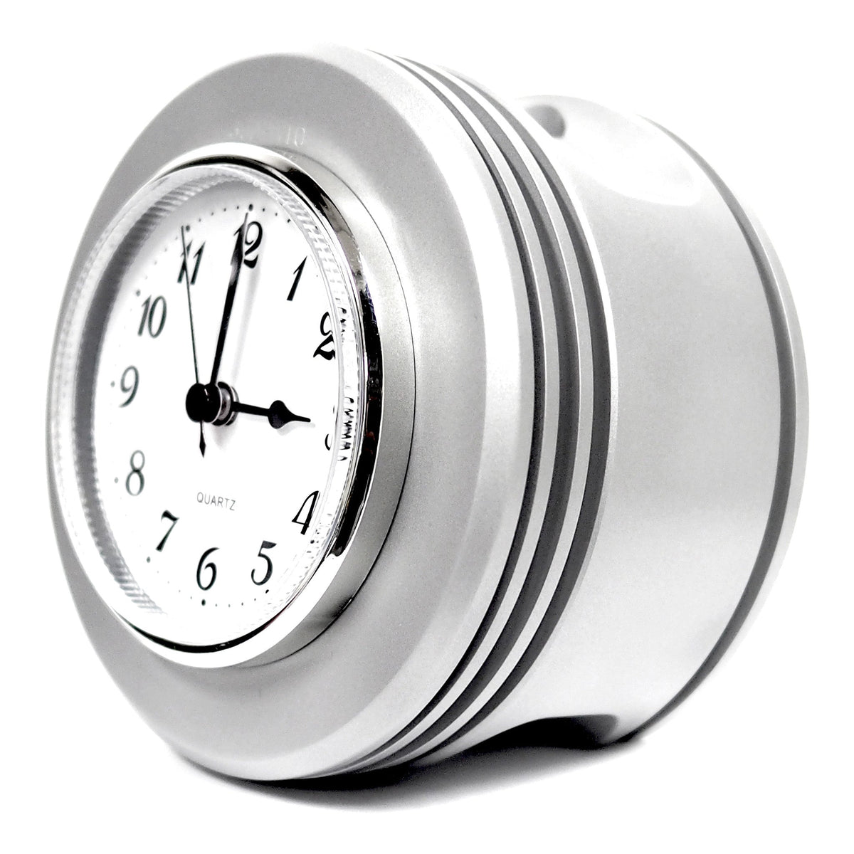 J-Cobs WWII Boeing Stearman Warbird Radial Engine Piston Desk Clock (Raw Edition) - Prop and Piston
