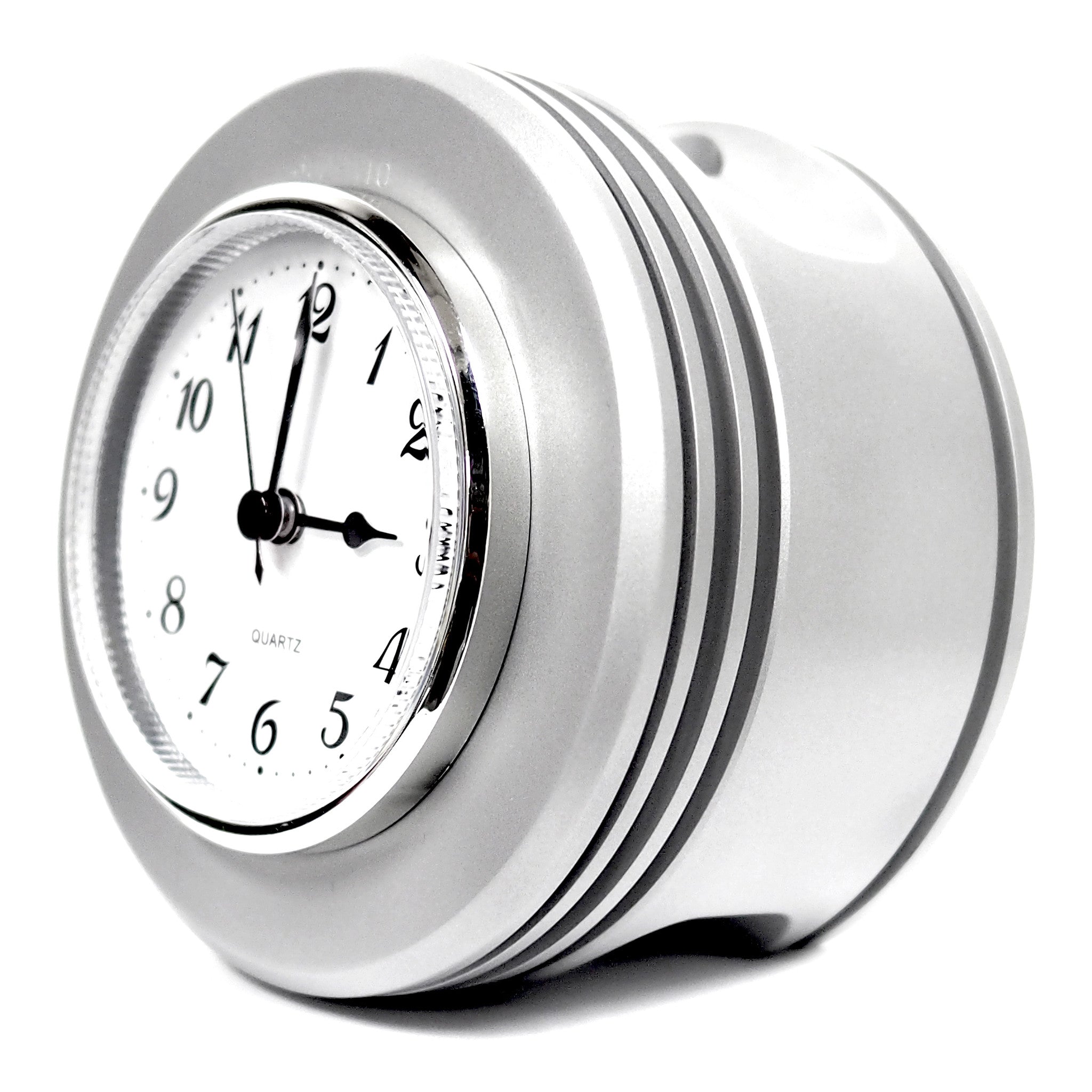 J-Cobs WWII Boeing Stearman Warbird Radial Engine Piston Desk Clock (Raw Edition) - Prop and Piston